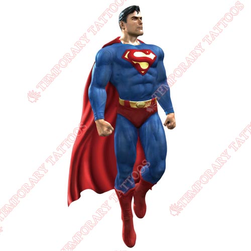 Superman Customize Temporary Tattoos Stickers NO.302